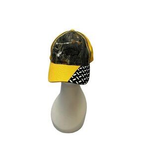 Chevy Rock Solid YELLOW Hat Cap Camouflage Adult Chevrolet adjustable